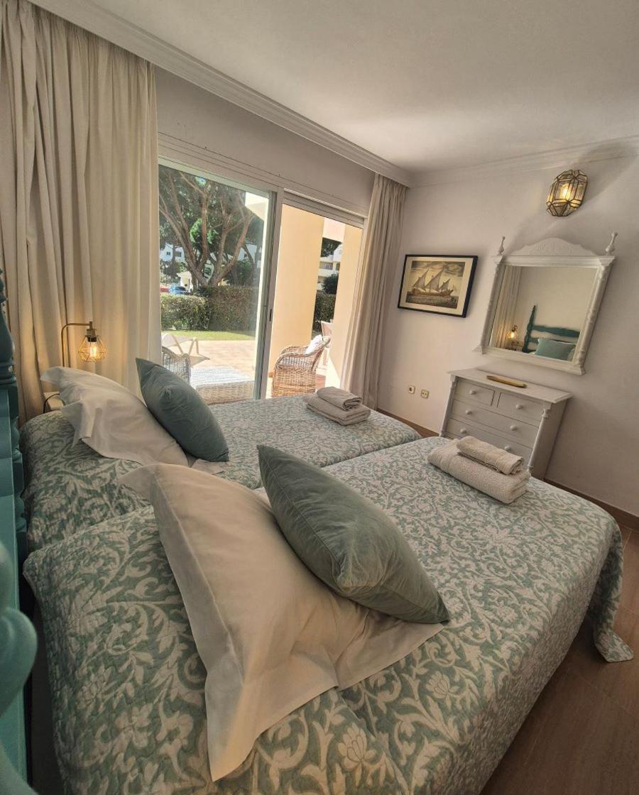 Ferienwohnung Hacienda Playa Elviria 300 M Playa,Jardin , 2 Hab ,Marbella Exterior foto