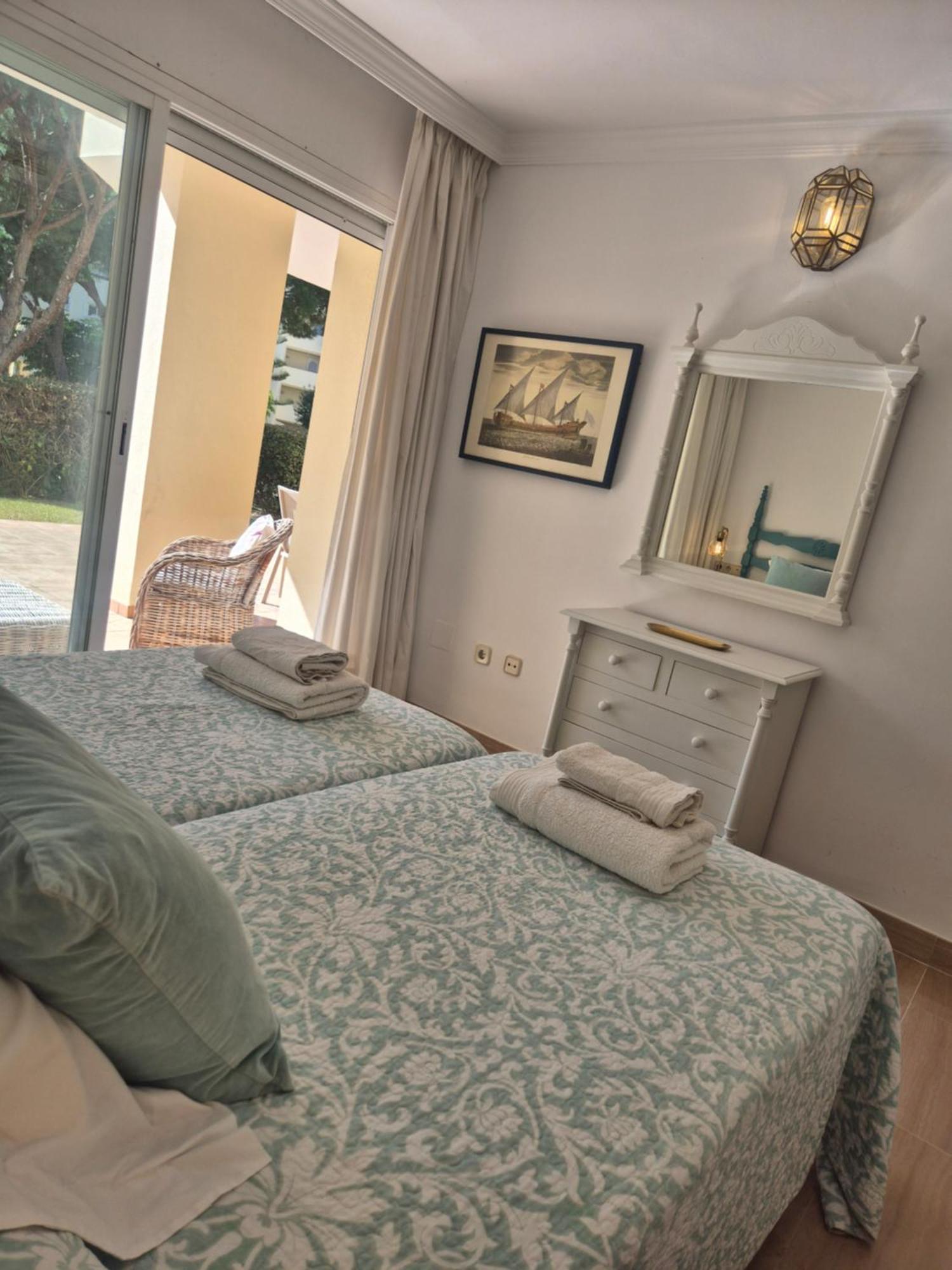 Ferienwohnung Hacienda Playa Elviria 300 M Playa,Jardin , 2 Hab ,Marbella Exterior foto
