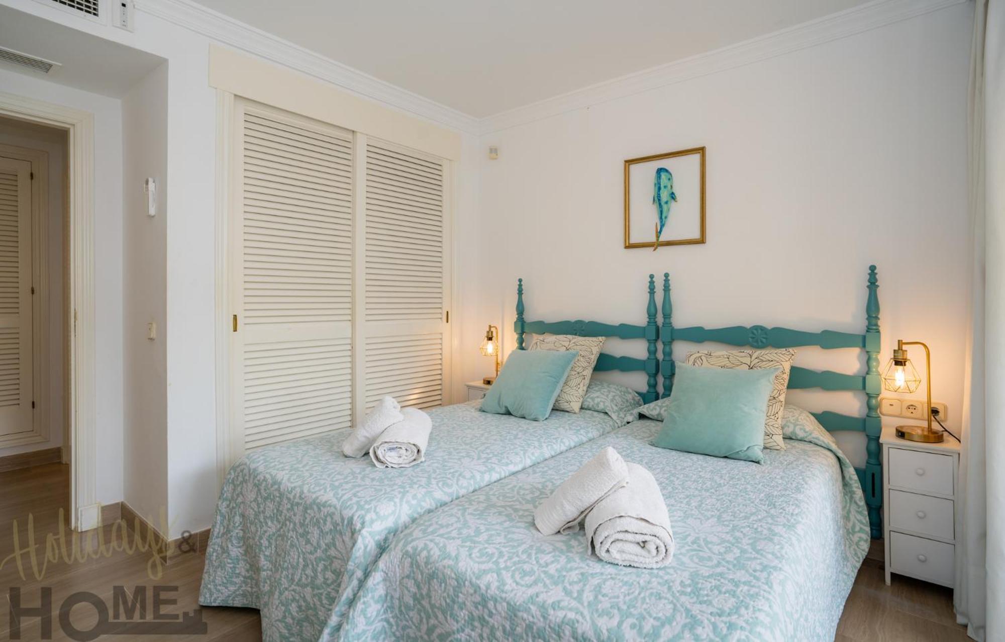 Ferienwohnung Hacienda Playa Elviria 300 M Playa,Jardin , 2 Hab ,Marbella Exterior foto