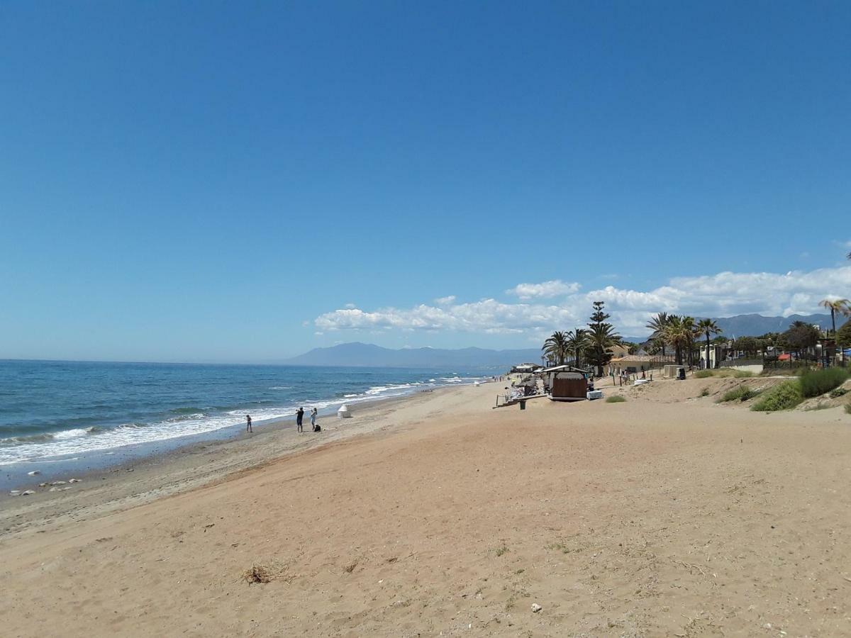 Ferienwohnung Hacienda Playa Elviria 300 M Playa,Jardin , 2 Hab ,Marbella Exterior foto
